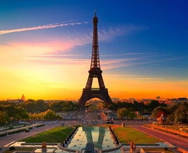 Париж и Цветущий Ротенбург-на-Таубере