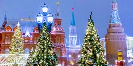 Тур в Москву на Рождество 22.12.2023 на 4 дня  с дорогой
